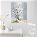 Picture of Cotton Flower In Vase _GroupedProduct_Rectangle_Portrait_Canvas_