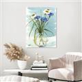 Picture of Street Flower In Bottle Water _GroupedProduct_Rectangle_Portrait_Canvas_