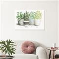 Picture of Pots With Flower _GroupedProduct_Rectangle_Landscape_Canvas_