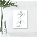 Picture of Single Flower VIII _GroupedProduct_Rectangle_Portrait_Canvas_
