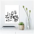 Picture of Silhouette Leaves I  _GroupedProduct_Rectangle_Portrait_Canvas_