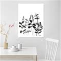 Picture of Silhouette Leaves I  _GroupedProduct_Rectangle_Portrait_Canvas_