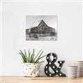 Picture of Gray Wooden Barn _GroupedProduct_Rectangle_Landscape_Canvas_