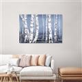 Picture of Plain White Birches _GroupedProduct_Rectangle_Landscape_Canvas_