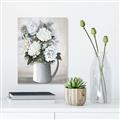 Picture of White Carnation _GroupedProduct_Rectangle_Portrait_Canvas_
