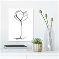 Picture of Single Flower I _GroupedProduct_Rectangle_Portrait_Canvas_