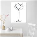 Picture of Single Flower I _GroupedProduct_Rectangle_Portrait_Canvas_