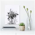 Picture of Black Daisy I _GroupedProduct_Rectangle_Portrait_Canvas_