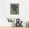 Picture of Charcoal Flower Drawing I _GroupedProduct_Rectangle_Portrait_Canvas_