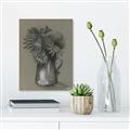 Picture of Charcoal Flower Drawing I _GroupedProduct_Rectangle_Portrait_Canvas_