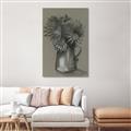 Picture of Charcoal Flower Drawing I _GroupedProduct_Rectangle_Portrait_Canvas_