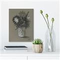 Picture of Charcoal Flower Drawing II _GroupedProduct_Rectangle_Portrait_Canvas_