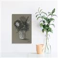 Picture of Charcoal Flower Drawing II _GroupedProduct_Rectangle_Portrait_Canvas_