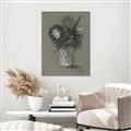 Picture of Charcoal Flower Drawing II _GroupedProduct_Rectangle_Portrait_Canvas_