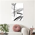 Picture of Black & Silver Lines _GroupedProduct_Rectangle_Portrait_Canvas_