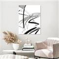 Picture of Black & Silver Lines _GroupedProduct_Rectangle_Portrait_Canvas_