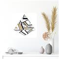 Picture of Diagonal Shape I  _GroupedProduct_Square_Canvas_