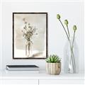 Picture of Dried Flower In Vase _GroupedProduct_Rectangle_Portrait_Canvas_Framed_