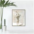 Picture of Dried Flower In Vase _GroupedProduct_Rectangle_Portrait_Canvas_Framed_