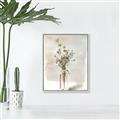 Picture of Dried Flower In Vase _GroupedProduct_Rectangle_Portrait_Canvas_Framed_
