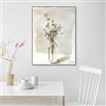 Picture of Dried Flower In Vase _GroupedProduct_Rectangle_Portrait_Canvas_Framed_