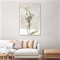 Picture of Dried Flower In Vase _GroupedProduct_Rectangle_Portrait_Canvas_Framed_