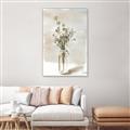 Picture of Dried Flower In Vase _GroupedProduct_Rectangle_Portrait_Canvas_Framed_