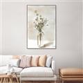 Picture of Dried Flower In Vase _GroupedProduct_Rectangle_Portrait_Canvas_Framed_