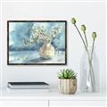 Picture of Small flower In Pot _GroupedProduct_Rectangle_Landscape_Canvas_Framed_