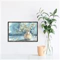 Picture of Small flower In Pot _GroupedProduct_Rectangle_Landscape_Canvas_Framed_