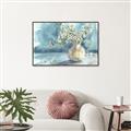 Picture of Small flower In Pot _GroupedProduct_Rectangle_Landscape_Canvas_Framed_