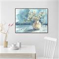 Picture of Small flower In Pot _GroupedProduct_Rectangle_Landscape_Canvas_Framed_