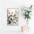 Picture of Rusty Flower I _GroupedProduct_Rectangle_Portrait_Canvas_Framed_
