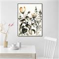 Picture of Rusty Flower I _GroupedProduct_Rectangle_Portrait_Canvas_Framed_