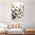 Picture of Rusty Flower I _GroupedProduct_Rectangle_Portrait_Canvas_Framed_