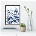 Picture of Blue Flower III _GroupedProduct_Rectangle_Portrait_Canvas_Framed_