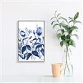 Picture of Blue Flower III _GroupedProduct_Rectangle_Portrait_Canvas_Framed_
