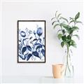 Picture of Blue Flower III _GroupedProduct_Rectangle_Portrait_Canvas_Framed_