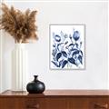 Picture of Blue Flower III _GroupedProduct_Rectangle_Portrait_Canvas_Framed_