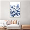 Picture of Blue Flower III _GroupedProduct_Rectangle_Portrait_Canvas_Framed_