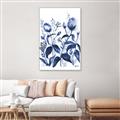 Picture of Blue Flower III _GroupedProduct_Rectangle_Portrait_Canvas_Framed_