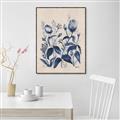 Picture of Blue Flower IV _GroupedProduct_Rectangle_Portrait_Canvas_Framed_