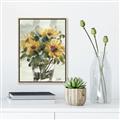 Picture of Yellow Sunflower _GroupedProduct_Rectangle_Portrait_Canvas_Framed_