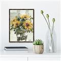 Picture of Yellow Sunflower _GroupedProduct_Rectangle_Portrait_Canvas_Framed_