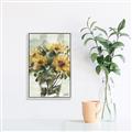 Picture of Yellow Sunflower _GroupedProduct_Rectangle_Portrait_Canvas_Framed_