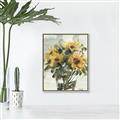 Picture of Yellow Sunflower _GroupedProduct_Rectangle_Portrait_Canvas_Framed_