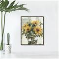 Picture of Yellow Sunflower _GroupedProduct_Rectangle_Portrait_Canvas_Framed_