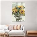 Picture of Yellow Sunflower _GroupedProduct_Rectangle_Portrait_Canvas_Framed_