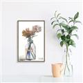 Picture of Flower In Bottle _GroupedProduct_Rectangle_Portrait_Canvas_Framed_