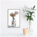 Picture of Flower In Bottle _GroupedProduct_Rectangle_Portrait_Canvas_Framed_